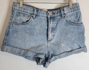 Abrand Jeans Denim Shorts Womens Size 26 / AU 8 Slouch Shorts 5 pocket - Picture 1 of 10