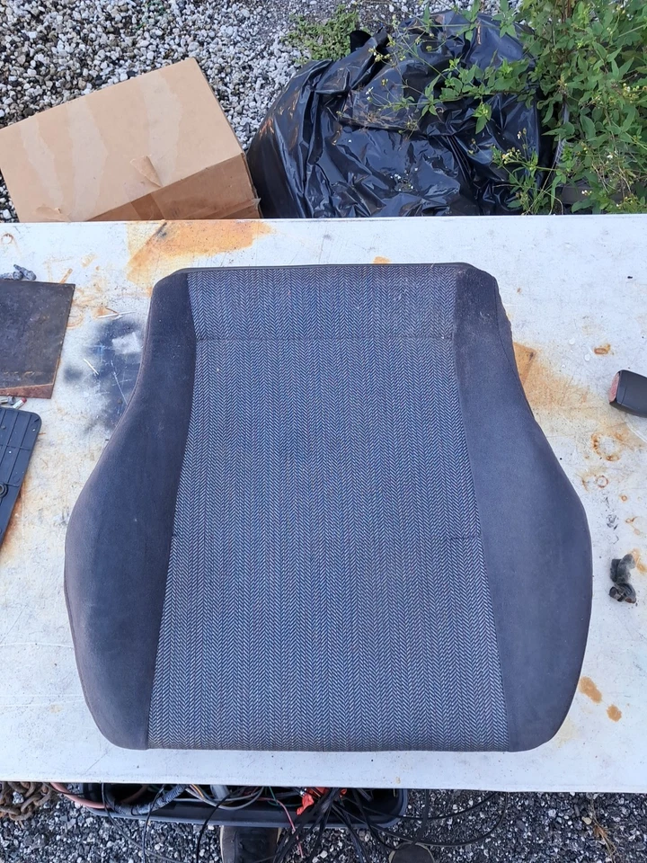 95-98 Nissan 200sx pasajero derecho/conductor izquierdo cubo asiento inferior tela Foto 1 de 4