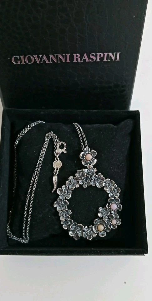 Giovanni Raspini -  Pendente con catena ref. 10105 -Collezione Wilde Rose     - Immagine 1 di 4