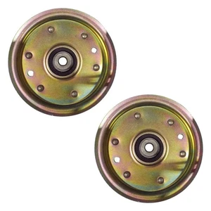 Proven Part 2 Flat Idler Pulleys Fit 956-04129 756-04129B 756-04129C 753-08171 ( - Picture 1 of 6