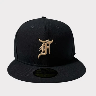 Fear of God Fitted New Era Hat Dark Navy Bronze Essentials Cap NEW FOG - Image 1 of 4