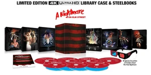 A Nightmare on Elm Street 7-Film Collection 4K Limited SteelBook Edition PRESALE - Picture 1 of 3