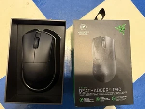 NEW - Razer DeathAdder V3 Pro Ultra-Lightweight Wireless Esports Mouse, Black - Afbeelding 1 van 4