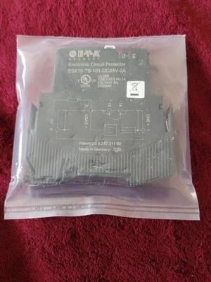 ETA ESX10-TB-101-DC24V-2A ELECTRONIC CIRCUIT PROTECTOR - Image 1 of 4