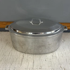 Olla de horno holandesa tostadora de aluminio fundido Miracle Maid G2 de colección - Imagen 1 de 9