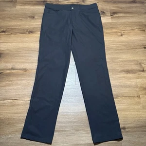 Lululemon ABC Pantalone Uomo 34x33 Navy Vestibilità Classica Warpstreme Chino Elasticizzato - Foto 1 di 13