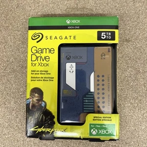 Seagate Game Drive for Xbox 5TB Cyberpunk 2077 Special Edition [Complete in Box] - Picture 1 of 17