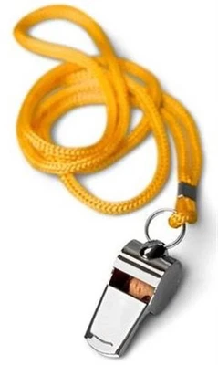 Metal Whistle With PEA Referee Sports Coach Match Emergency Camping Training - image 1 of 4