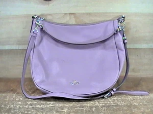 COACH #A1969-F31399 ELLE HOBO PEBBLE LEATHER CONVERTIBLE SHOULDER BAG /HANDBAG - Picture 1 of 10