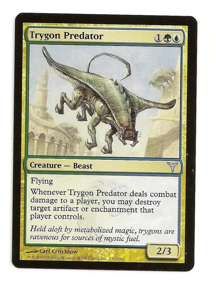 MTG  4X  ** TRYGON PREDATOR  ** X4 Magic Dissension VF - Image 1 of 1
