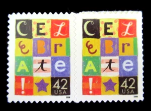 US Stamp Scott 4196 Celebrate 42 Cent 2008 MNH - Picture 1 of 2