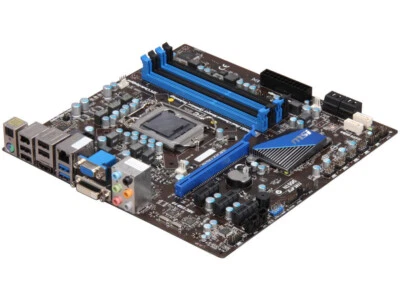 MSI H67MA-E45 (B3) MS-7678 v. 1.0  LGA 1155 Intel H67 HDMI mATX Motherboard - Image 1 of 3