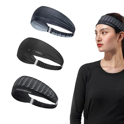 ROCKBROS Stirnband Fahrrad Schweißband Sport Damen Stirnbänder Herren Headband - Bild 1 von 4