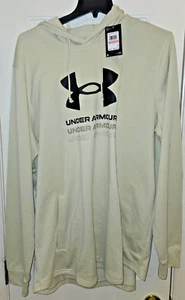 NWT Under Armour Men's UA Rival Terry Hoodie Pullover Size 3XLT - Picture 1 of 4