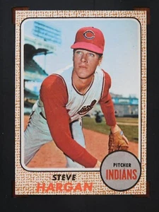 1968 Topps Baseball Card #35 Steve Hargan (NM)  - Picture 1 of 2
