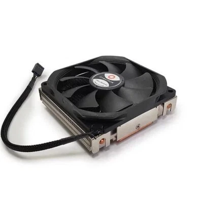 Dynatron U8 Intel LGA 1700/1200/115X AMD AM5/AM4 1.5U Mini ITX Active CPU Cooler - Image 1 of 2