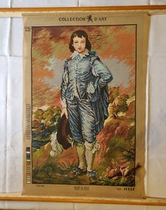 Vintage COLLECTION D'ART Printed Tapestry Canvas 14254 No wools Started - Picture 1 of 11
