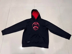 Boys Kids Nike Football Hoodie Hooded Sweater Sweatshirt Size XL 14 - Picture 1 of 8