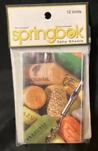 Springbok 12 Fogli Ponte Tally Collezione Sughero Sigillati - Foto 1 di 2