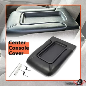 Center Console Cover Fit for Chevy Silverado Sierra 1999-2007 Armrest Lid Latch - Picture 1 of 14
