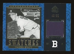 2003 UD SP Legendary Cuts Warren Spahn HOF Game-Used Jersey Patch 49/50 - Picture 1 of 2