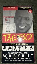 New ListingTae Bo - Instructional (Vhs) Ultimate Total Body Workout Plus Basic Workout Vide