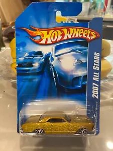 2007 Hot Wheels #140 All Stars 1964 BUICK RIVIERA Variazione Oro Con Cromo 10 Sp - Foto 1 di 1