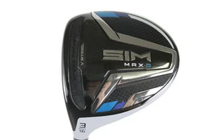 TaylorMade SIM Max D Fairway 3 Wood 16° Regular Left-Handed Graphite #33395 Golf - Picture 1 of 5