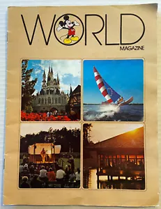Vintage 1977 Disney World Magazine Volume 2 Magic Kingdom Lots of Photos - Picture 1 of 10