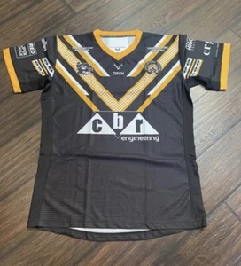 Castleford Tigers Rugby League Magic Match Shirt 2023 - Picture 1 of 2