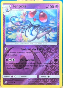 POKEMON - Teams son Trumpf - Tentoxa - 61/181 - REVERSE HOLO - alemán - Imagen 1 de 1