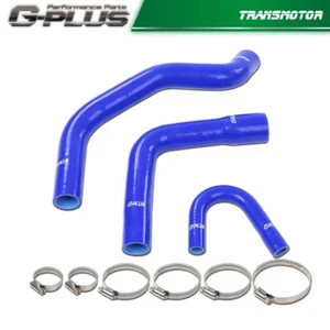Fit For Jeep 72-81 Amc Cj5 Cj6 J10 J20 Wagoneer 304 360 V8 Bl Silicone Hose Blue - Picture 1 of 9