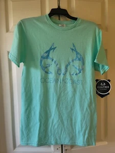 Realtree Womens small, turquoise. Ocean + Coast nwt - Picture 1 of 5