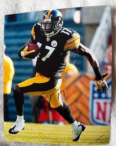 Pittsburgh Steelers Mike Wallace signiert 8x10 Foto Auto - Bild 1 von 1