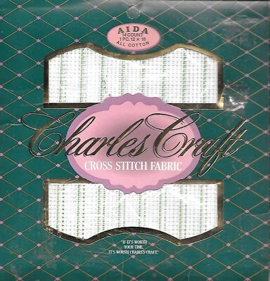 Charles Craft Waste Canvas Tear Away 14 Count 12" x 18" - NIP - Image 1 of 2