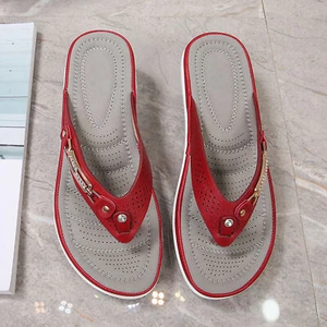 1 Pair Outdoor Slippers Casual Walking Women Summer Leisure Flip Flops Slides - Picture 1 of 11