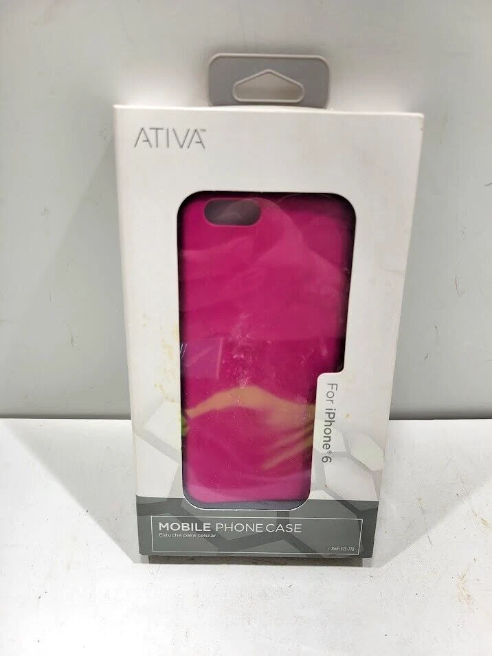 Funda de teléfono rosa Ativa para iPhone 6 Foto 1 de 2