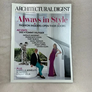 Revista Architectural Digest septiembre 2014 Always In Style Dee+Tommy Hilfiger - Imagen 1 de 4