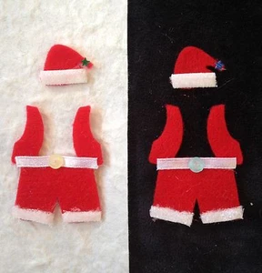 3 Weihnachtsmann Anzüge Mützen St Nick Weihnachten Urlaub Träne Bären Sammelalben Verzierung - Bild 1 von 7