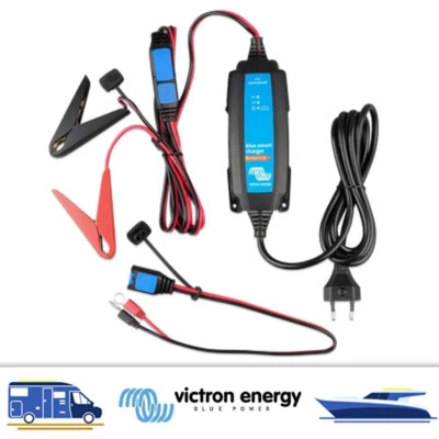 Victron Battery Charger Blue Smart IP65s 12v 4amp 230V UK Plug | BPC120433024R - Image 1 of 2
