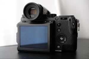 FUJIFILM GFX50S Black Digital Camera with 2 Batteries Battery charger Used - Picture 1 of 7