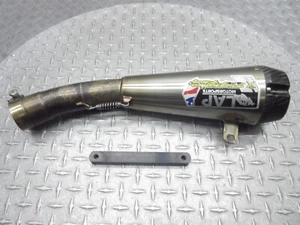 Conjunto silenciador tubo silenciador triple escape Triumph Street 2014 13-16 *LEER* - Imagen 1 de 11