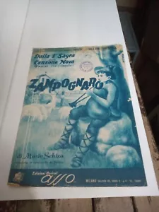 SPARTITO ZAMPOGNARO ...NUN TE NE INCARICà CHE DIO PROVVEDE... SCHISA ASSO 1956 - Foto 1 di 1