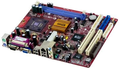 Pc Chips M810d V7.5 Amd 2000+ 2x Ddr 2x Pci Matx Mainboard - Image 1 of 3