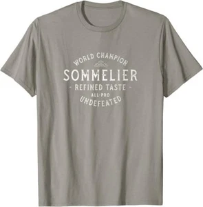 Retro World Champion Sommelier All-Pro Undefeated T-Shirt *NEU 10 Farben* - Bild 1 von 11