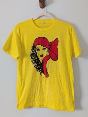 Vintage Screen Stars Single Stitch Lady Graphic T Shirt - Image 1 of 4