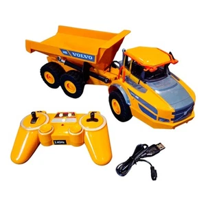 RC Dump Truck Remote Controlled Construction Vehicle Dumper 1:26 Toys Car - Picture 1 of 12