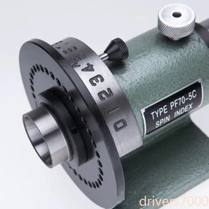 Cabezal de indexación de taladro de división igual PF70-5C 5C cabezal de indexación simple - Imagen 1 de 6