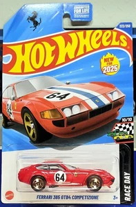 2025 Hot Wheels Ferrari 365 GTB4 Competizione - Picture 1 of 1