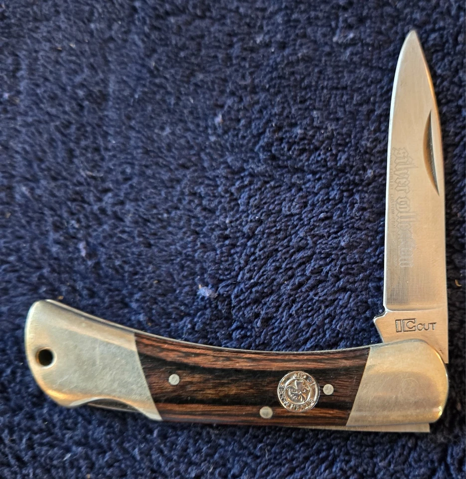 NAVAJA DE BOLSILLO VINTAGE SILVER MOOSE IC CUT SILVER COLLECTION LOCKBACK Foto 1 de 4